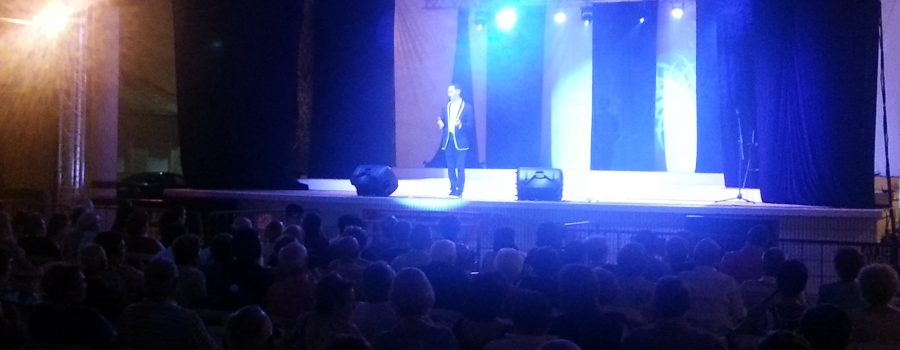 Mago y presentador en Rafal, Alicante